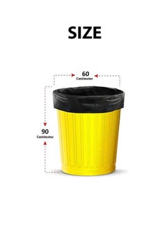 cleaning superstore Multi-Purpose Garbage Bag Roll for Garbage Bin/Dust Bin/Waste Basket/30 Gallons/20 Bags/60x90 cm  - Image 4