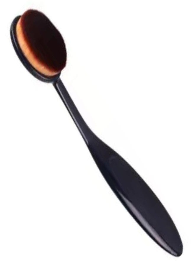 Gorgio Professional Oval Foundation Makeup Brush for Liquid, Cream or Powder Blending, Soft Dense Bristles for Smooth Coverage (Color May Vary) - Image 1