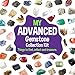 XX Rocks Collection 48 PCS Rock and Mineral Education Set Gemstones for Kids Geology Gem Kit with Tigers Eye Rose Quartz Red Jasper and More Identification Guide STEM Science Education - Image 4