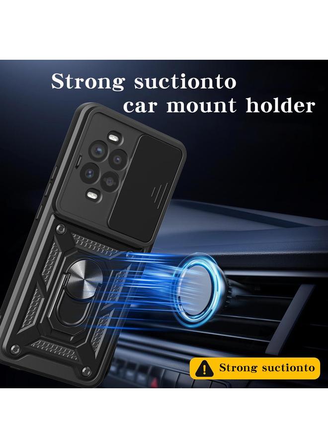 زبون جراب لهاتف Huawei nova 13 Pro بتصميم غطاء كاميرا منزلق مصنوع من مادة TPU+PC - Image 4