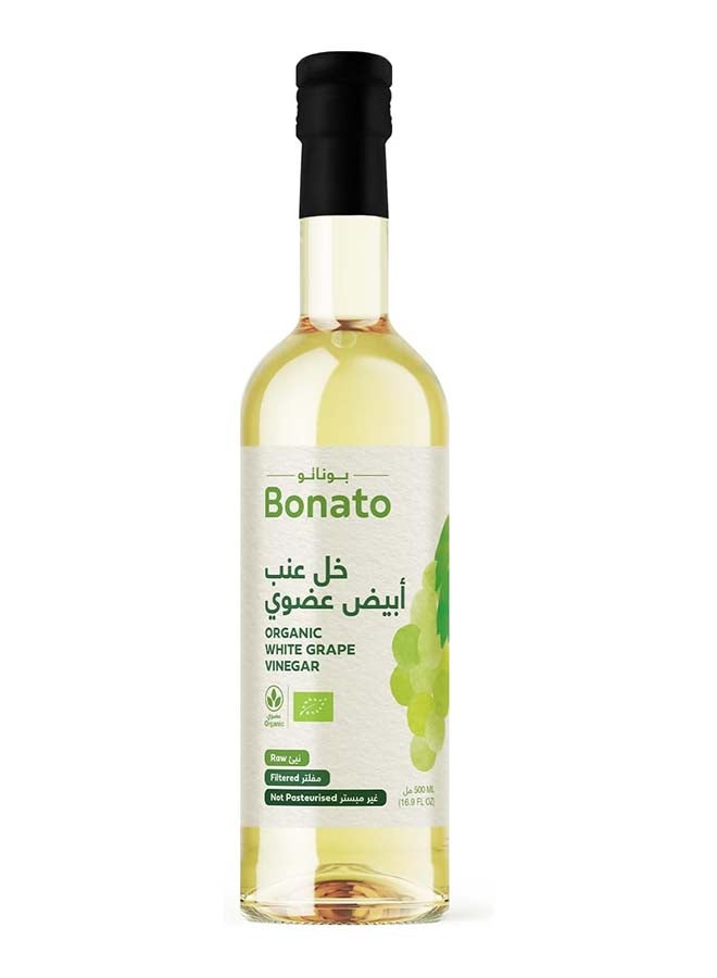 خل عنب أبيض عضوي بوناتو 500ml