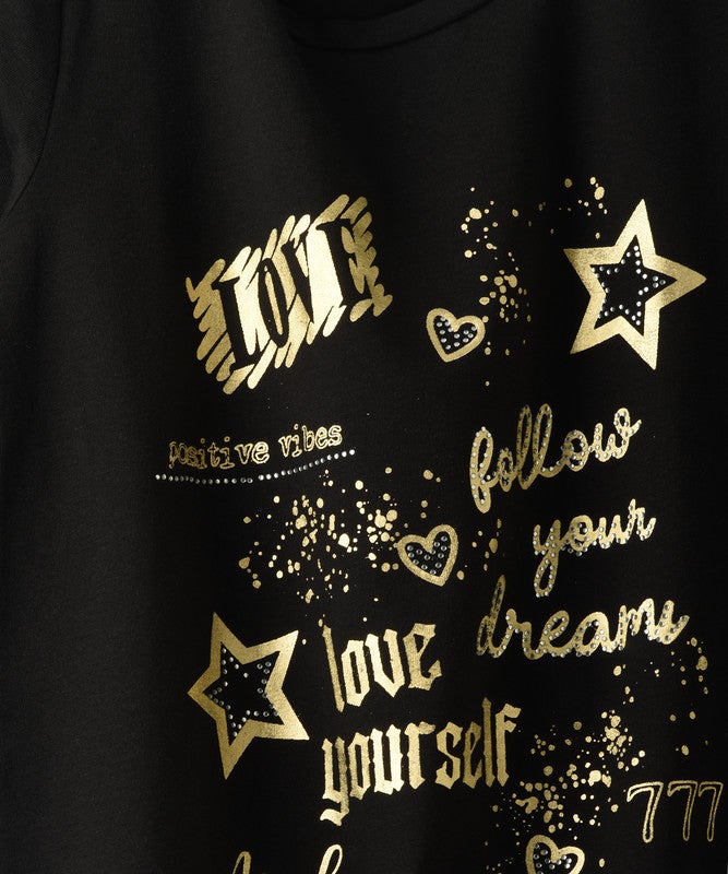 JELLIENE GIRLS TOP MAKE YOUR LITTLE ONE LOOK EXTRA ADORABLE WITH THIS GRAPHIC - Image 3