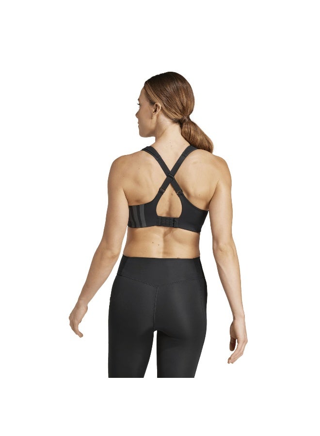 Adidas Tlrdim Hs Bra Black Training Bra For Women XS A-B - Image 4
