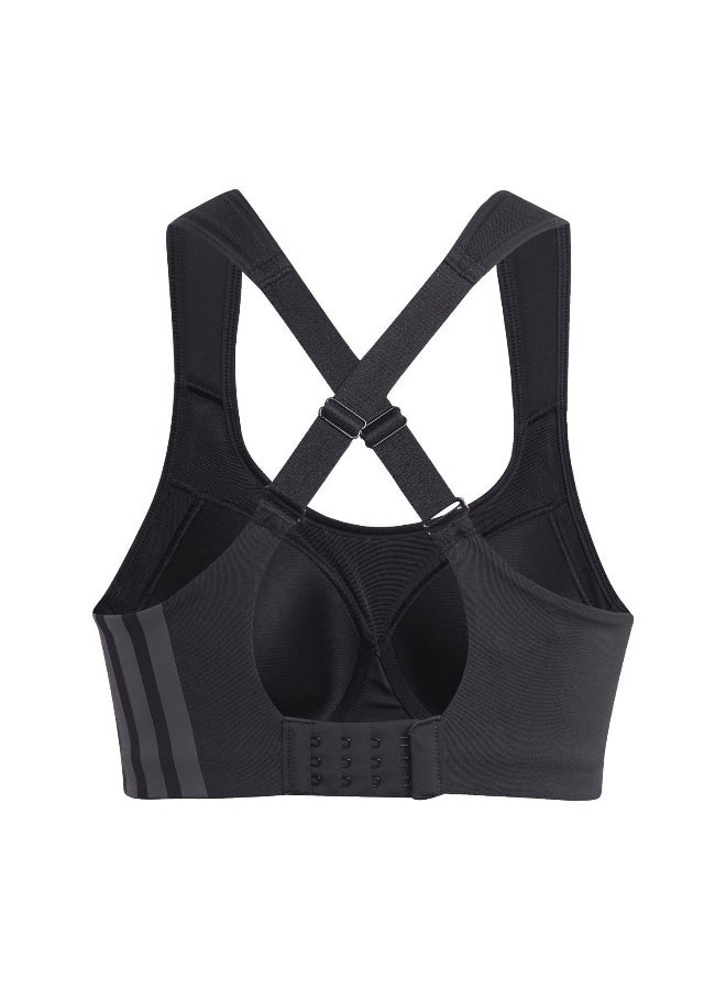 Adidas Tlrdim Hs Bra Black Training Bra For Women XS A-B - Image 2