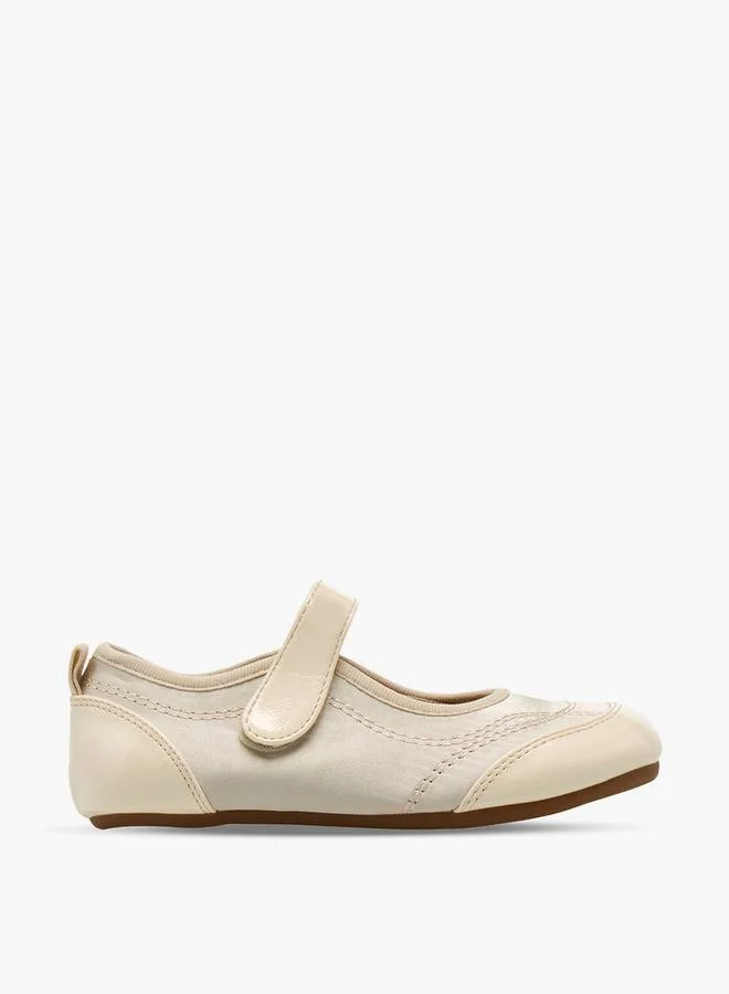 Flora Bella By Shoexpress IVORY Girls Stitch Detail School Mary Jane Shoes for Women | Best Price UAE