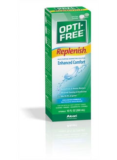 Opti-Free Replenish Multi-Purpose Disinfecting Solution With Lens Case, 10 Fl Oz  - Image 1
