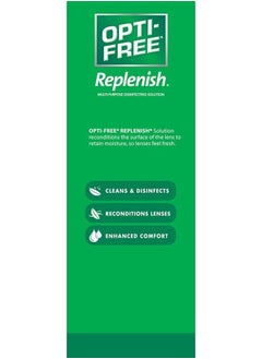 Opti-Free Replenish Multi-Purpose Disinfecting Solution With Lens Case, 10 Fl Oz  - Image 3