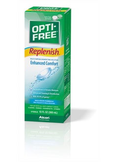 Opti-Free Replenish Multi-Purpose Disinfecting Solution With Lens Case, 10 Fl Oz  - Image 2