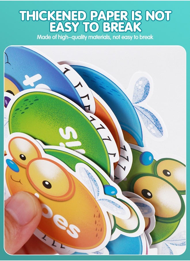GROIC 110 PCS Sight Words Game, Literacy Learning Reading Flash Cards Toy Games with Fry Site Words and 4 Fly Swatters Set Educational Toy, Learn to Read Games for Kindergarten,Home School Kids  - Image 5
