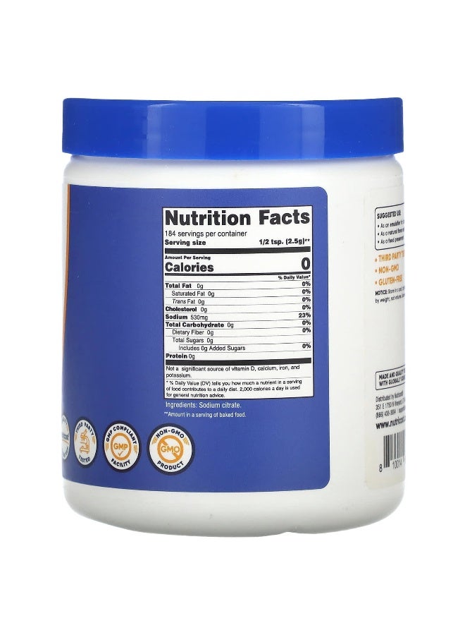 Nutricost Nutricost, Sodium Citrate, Unflavored, 16 oz  (454 g)  - Image 2