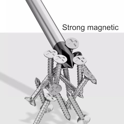 Sipery 2Pcs Phillips Screwdriver 6 inch Shaft Non-Slip Grip Screwdriver Magnetic Tip 6mm PH2 Cross Head Screwdriver - Image 4