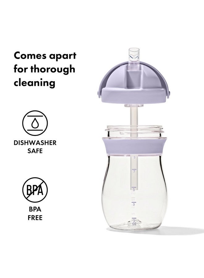 OXO Tot Transitions 9 oz. Straw Cup - Lilac - Image 4
