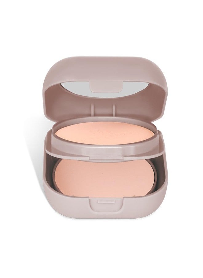 Half N Half Hyper Glow Matte Effect Pressed Powder|Hyper Glow Pressed Powder|Hyaluronic Acid & Vitamin C|SPF 30|Feathery Light Powder|Blends Effortlessly-Natural Glow - Image 1