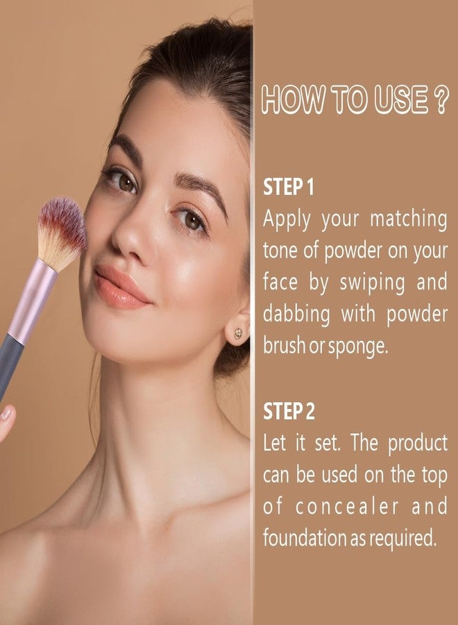 Half N Half Hyper Glow Matte Effect Pressed Powder|Hyper Glow Pressed Powder|Hyaluronic Acid & Vitamin C|SPF 30|Feathery Light Powder|Blends Effortlessly-Natural Glow - Image 5