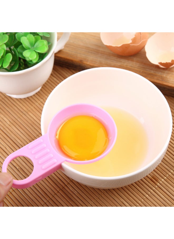 Generic - 创意彩色短柄蛋清分离器 鸡蛋分蛋器厨房烘焙工具-颜色:黄色 - Image 1