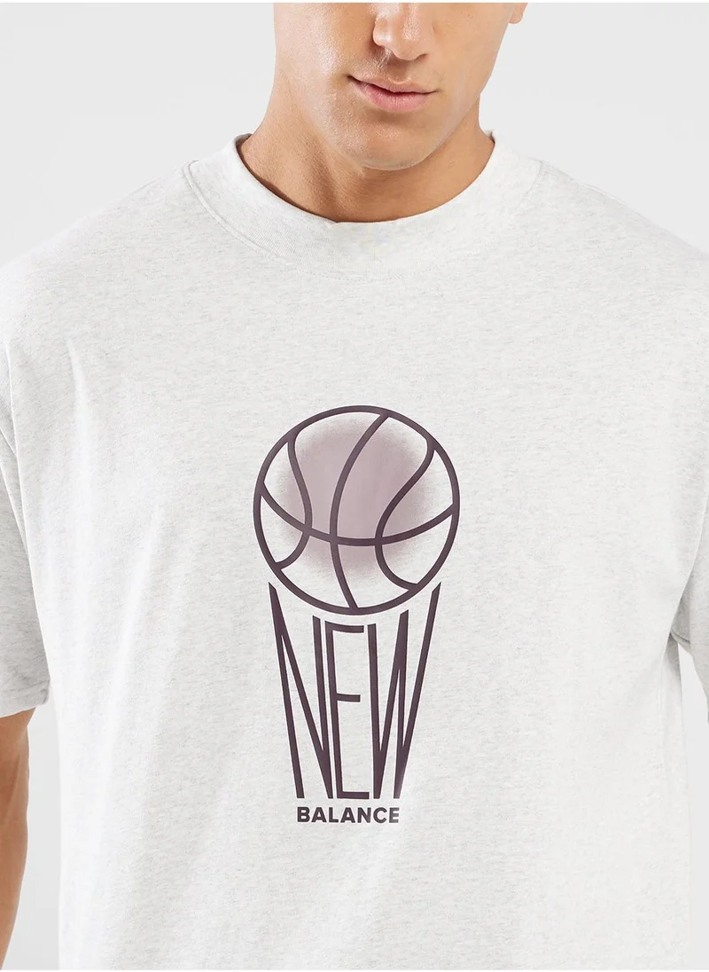 New Balance Hoops Graphic T-Shirt