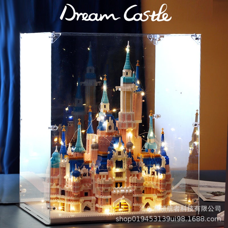 Jihui M2033 Pink Castle Children'S Building Blocks Compatible With Lego Assembled Toys Girls Girls' Gifts Batch - Image 3