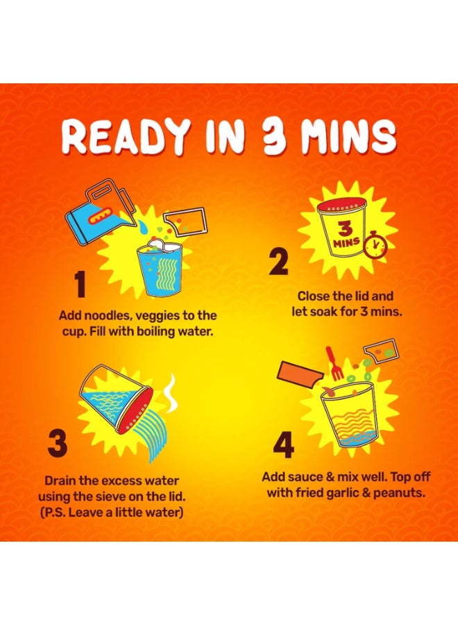 ماستر تشو نودلز كورية سريعة التحضير حارة مرتين، 100 غرام - Image 5