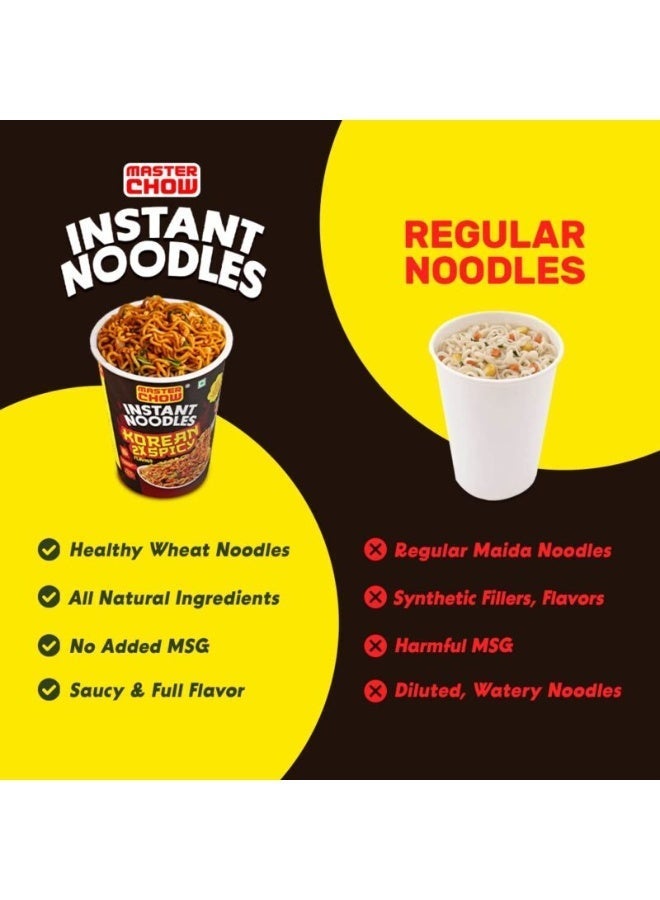 MASTER CHOW Korean 2x Spicy Instant Cup Noodles 100g - Image 5