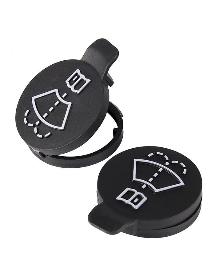 Excefore Windshield Wiper Washer Fluid Reservoir Tank Bottle Cap - Replacement For Chevrolet For Buick Lacrosse For Cadillac Cts - Pack Of 1 Black (Exact Fit) - Image 1