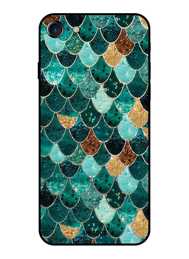 Theodor Protective Case Cover For Apple Iphone SE 2022 Fish Gills Pattern  - Image 1