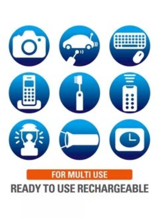 Panasonic 2-Piece Eneloop AAA Batteries White - Image 3