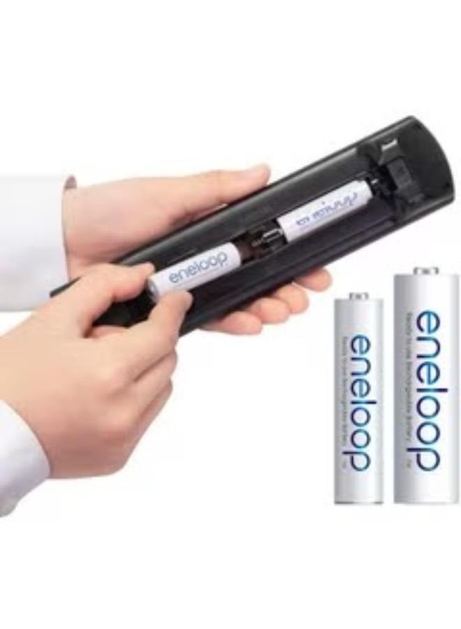 Panasonic 2-Piece Eneloop AAA Batteries White - Image 4