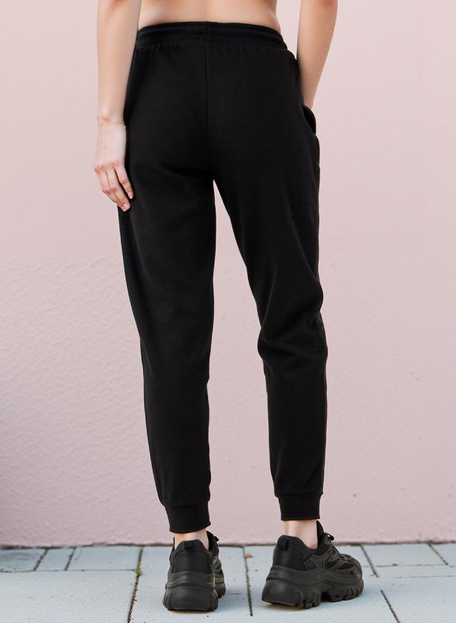 Kappa Logo Detail Joggers with Drawstring Closure - Image 3