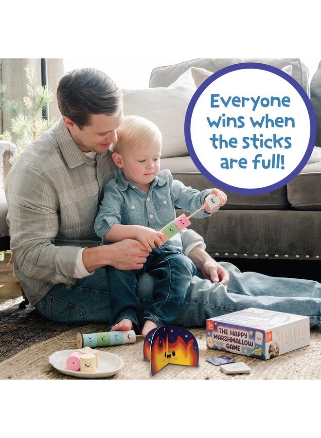 Peaceable Kingdom Happy Marshmallow Toddler Game - Develops Fine Motor Skills and Color Matching for Kids Ages 2 and Up - Image 5