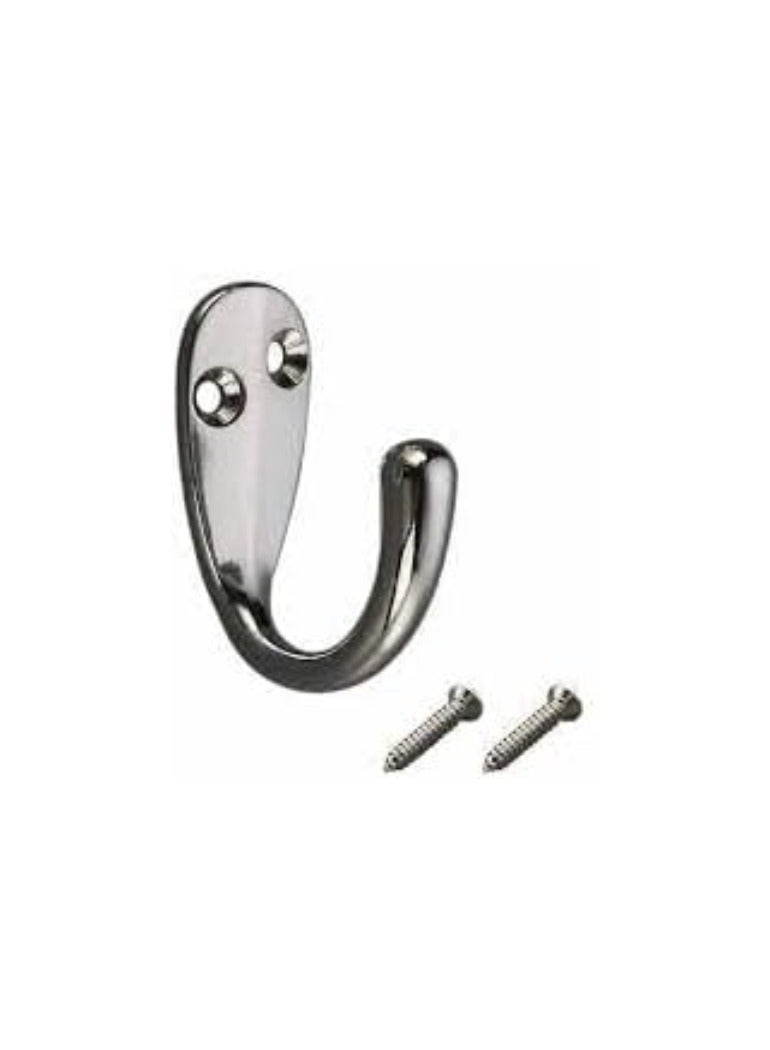 KNP KNP  Stainless Steel Coat Hook 3pcs designed for durability, strength, and a sleek modern look. 
