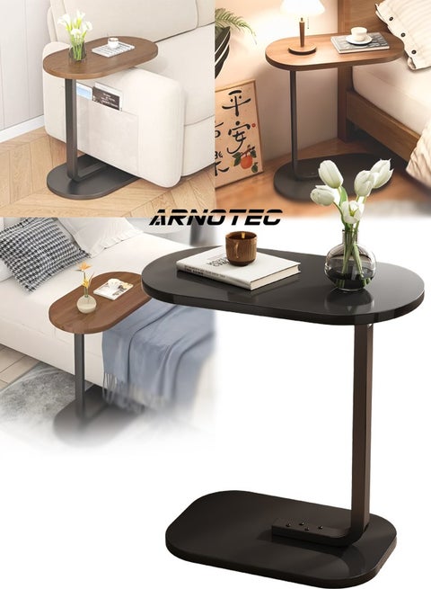 Modern End Tables C Shape Side Table Small Coffee Table Corner Table Modern Minimalist Designer Removable Sofa Side Table Bedside Table household side table