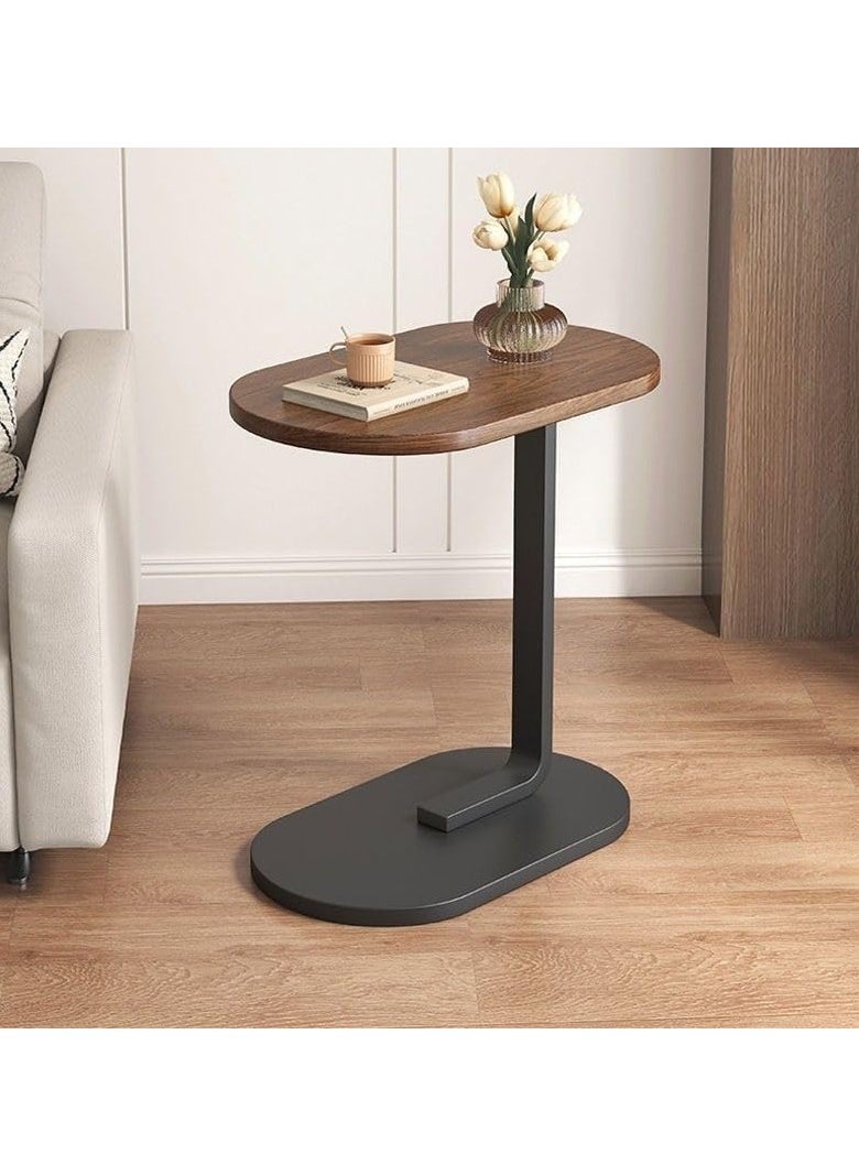 ARNOTEC - Modern End Tables C Shape Side Table Small Coffee Table Corner Table Modern Minimalist Designer Removable Sofa Side Table Bedside Table household side table - Image 1