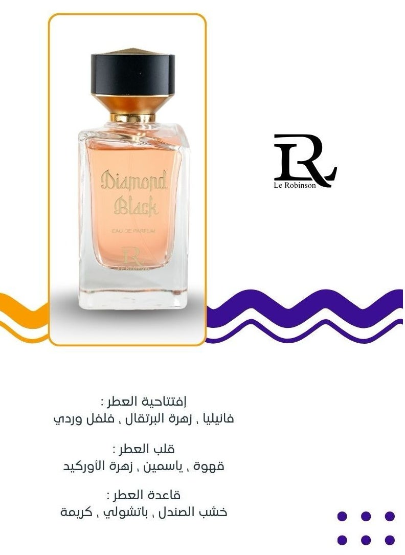 لو روبنسون - عطر دايموند بلاك 100مل - Image 1