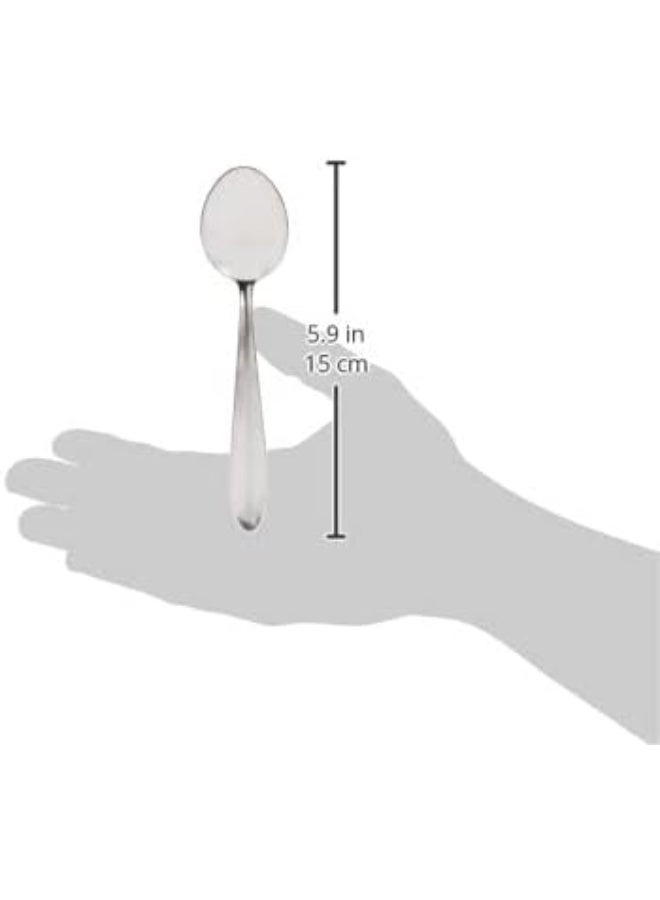 كيدج ملاعق شاي كيدج سوبار، 6 قطع، فضية - Image 2