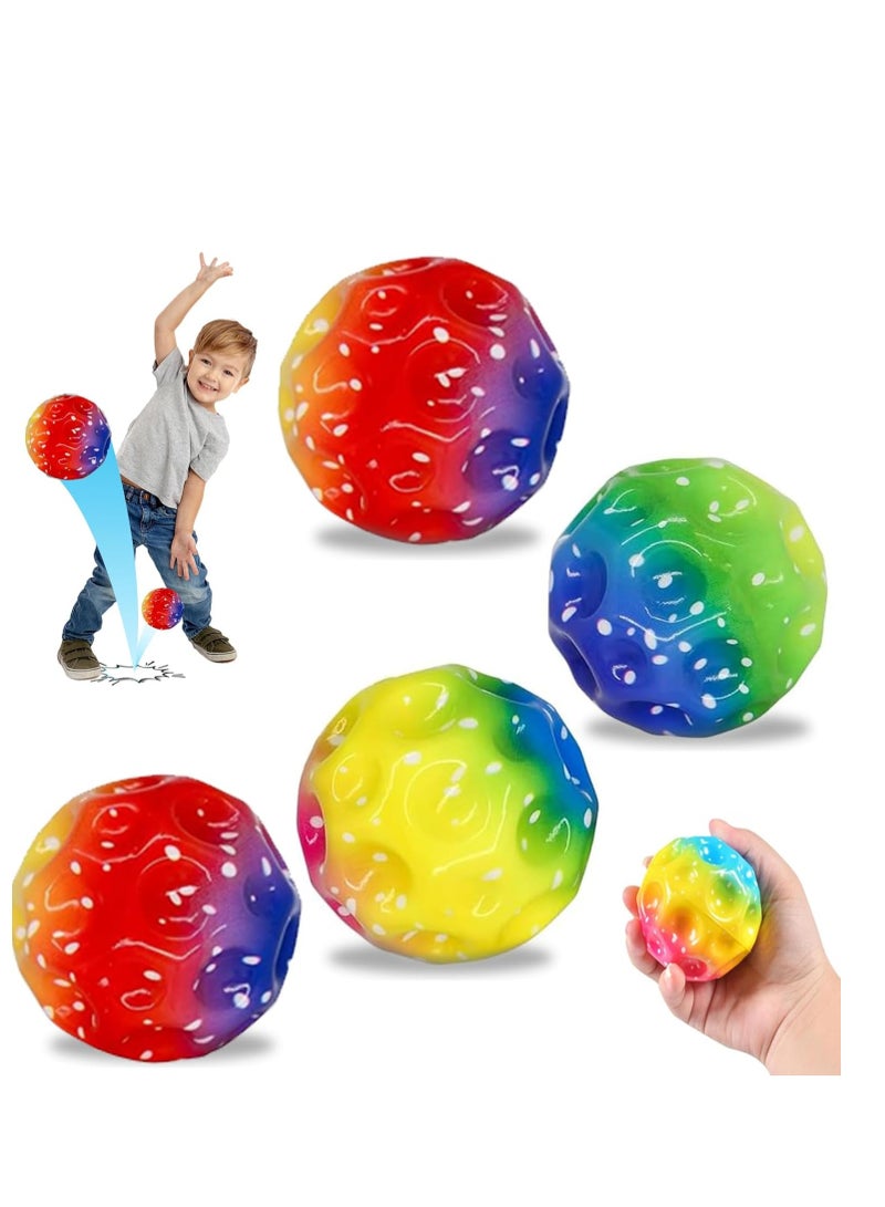Planet and moon rubber bouncy ball 2 pcs - Image 5