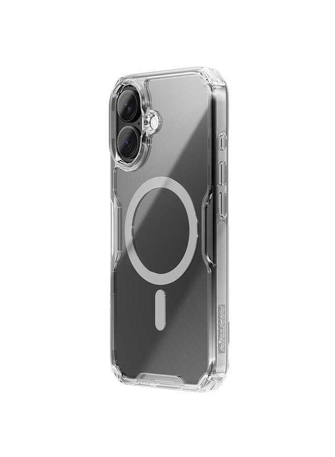 Nillkin Case For iPhone 16 Plus Ultra Clear Magsafe PC + TPU Phone Case - Image 2