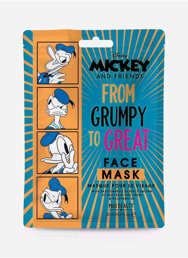 Mad Beauty Mickey and Friends Sheet Cosmetic Sheet Face Mask  - Image 1