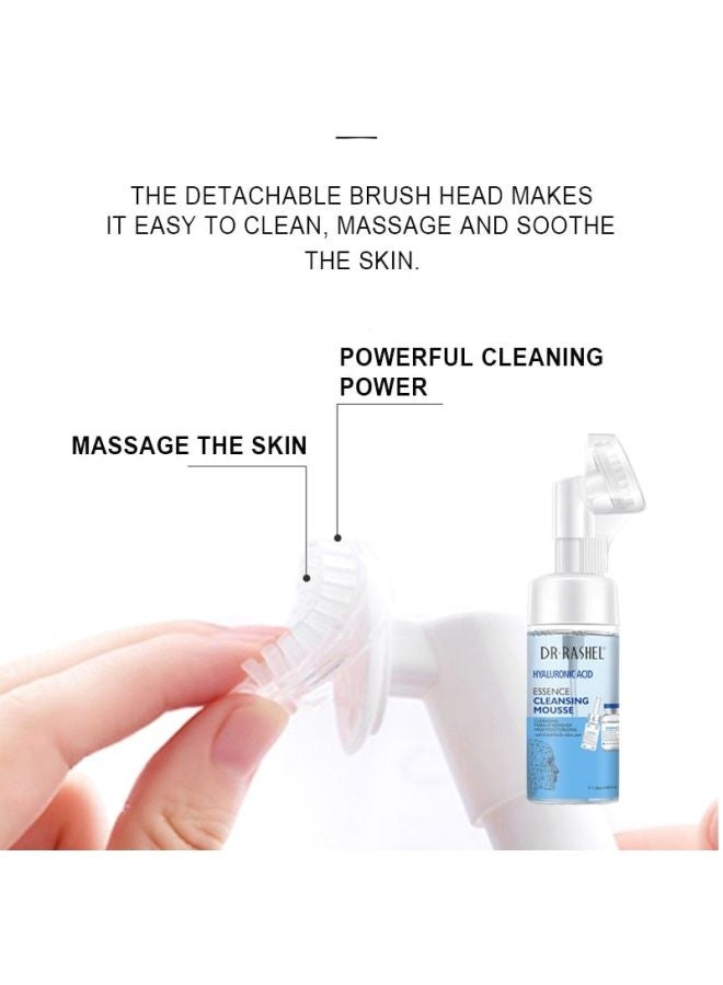DR. RASHEL Hyaluronic Acid Essence Cleansing Mousse 125ml - Image 5