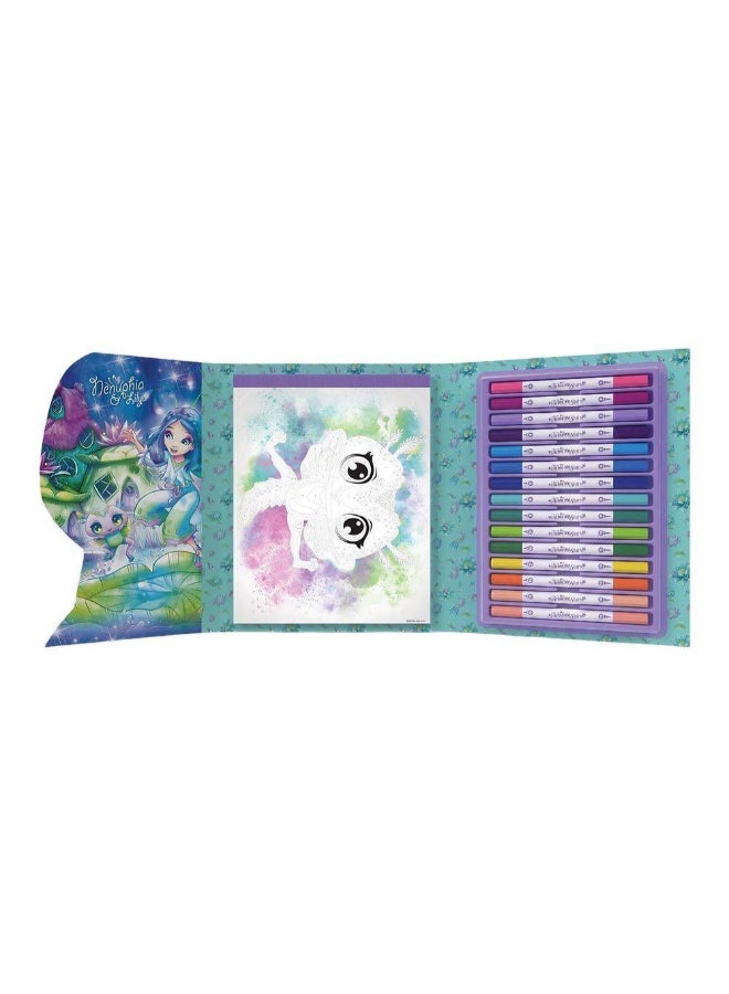 Nebulous Stars Nenuphia & Lylia Color By Number Book Set (Paperback) - Image 2