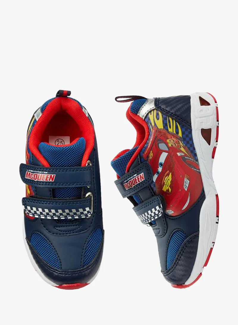 Marvel Boys Spider-Man Print Light-Up Ankle School Sneakers