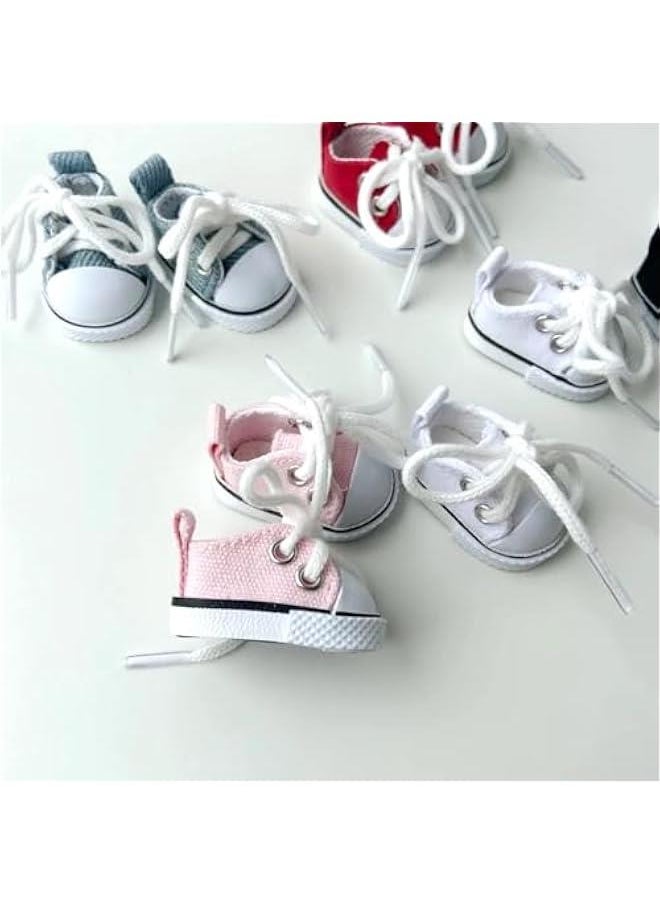 Arabest Cute Labubu Shoes 2025 Shoes for Labubu Mini Shoes for Labubu Outfit Labubu Clothes Accessories (Pink)  - Image 4