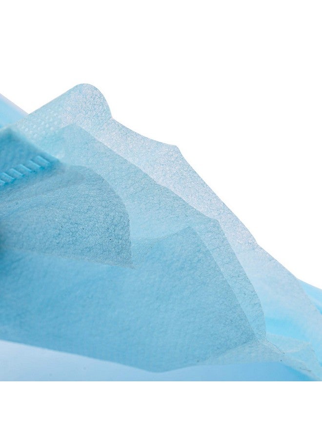 ASGARD Melt-Blown Fabric Disposable Face Mask with Nose Clip (Blue, Pack of 100) for Unisex - Image 5