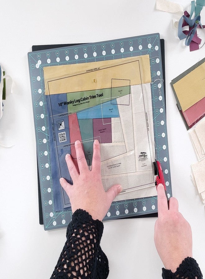 Creative Grids Self Healing Rotating Rotary Cutting Mat 14in x 14in (CGRMATR14) - Image 4