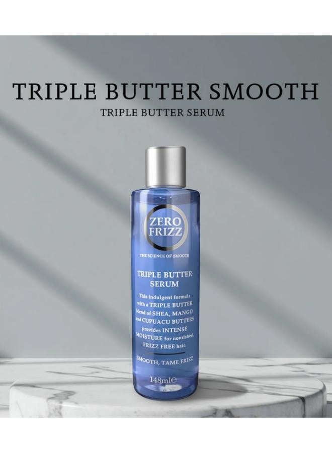 Zero Frizz Triple Butter Serum With 3 natural oils 148ML - Image 2