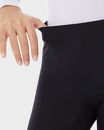 32 Degrees Women's 2 Pack Performance Ultra Light Thermal Baselayer Legging Pant, Black/Black, Small - Image 4
