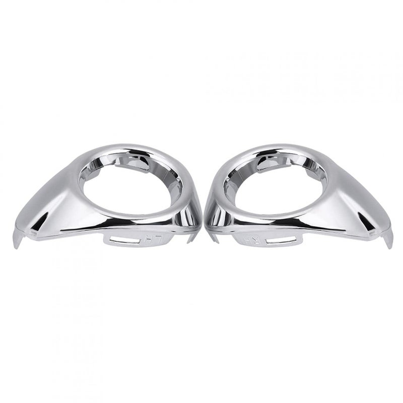Acouto for focus fog light coverPair of Front Bumper Fog Light Fog Lamp Bezel Cover Trim for Focus 20122014