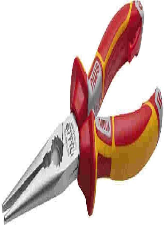 NWS 524272 2-component VDE flat nose pliers, 160 mm, silver - Image 2