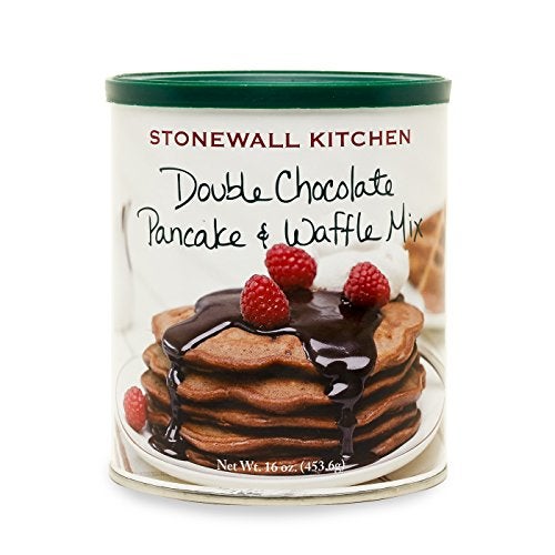 Stonewall Kitchen Double Chocolate Pancake and Waffle Mix, 16 Ounces - Image 1