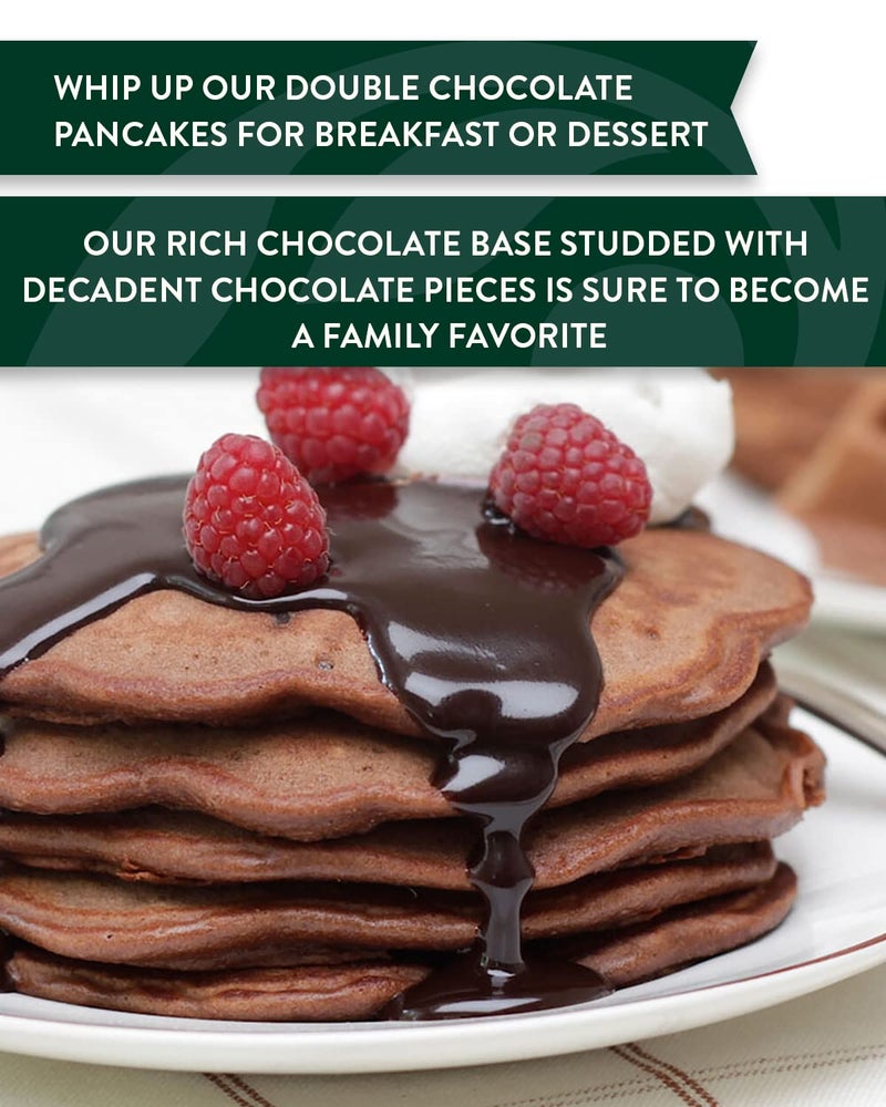 Stonewall Kitchen Double Chocolate Pancake and Waffle Mix, 16 Ounces - Image 2