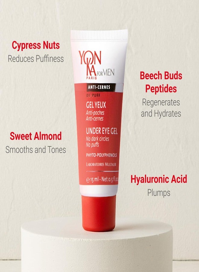 Yonka Yon-Ka Men's Eye Gel, 0.5 fl oz - Image 3